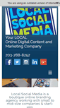 Mobile Screenshot of localsocialmedia.biz